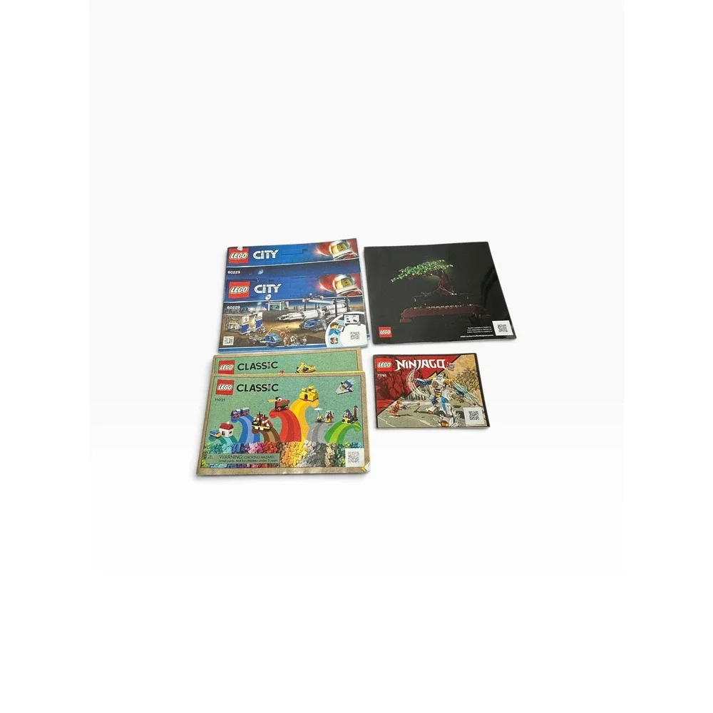 Lot LEGO Instruction Manual Star Wars Minecraft Technic Creator Marvel Mixed
